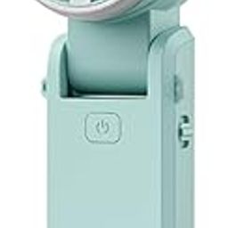 HOMEBASIC Mini Portable Fan, Hanging Neck Fan, 5-Speeds, 13000RPM, Handheld Fan with Digital Display, Rechargeable 4000mAh Battery, Foldable Pocket Fan for Travel, Office, Outdoor, Women (Turbo Frost)-image-58