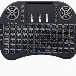 Black Dragon Wireless Touchpad Mini Keyboard Bluetooth K25 for Windows and Mac OS Computers, Home Theater PC Users, IPTV,(Black)-31