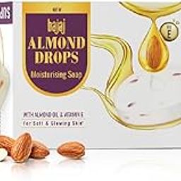 Bajaj Almond Drops Moisturizing Soap 5 X 125g-36