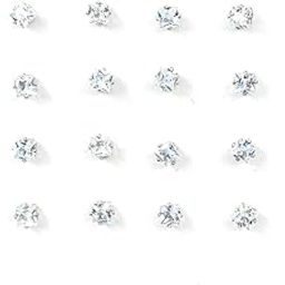 Shining Shivarth Fashion 12 Pairs Earrings Combo Set Latest Stylish Crystal AD Stone Earrings for Women and Girls-1