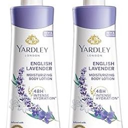 Yardley London English Lavender Moisturizing Body Lotion, Germ Shield, 400ml [350ml +50ml Free] (Pack of 2)-14