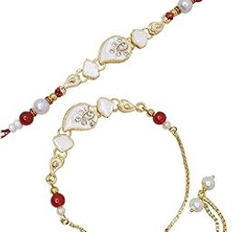Bhaiya-Bhabhi Rakhi,Couple rakhi set, Designer Rakhi for Bhaiya bhabhi,Lumba rkhi for Bhabhi-0063-image-77