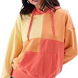 Sunset Hoodie Women and Girls Long Sleeve Pull On Hooded Neck Oversized Fit Hoodies Oversized Hoodies for Women Pullovers Graphic Printed Hooded Warm Cozy Casual Drop Shoulder-image-13