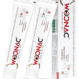 Woonac Scienceveda Pain Relief Gel | Quick & Long Relief for Back, Muscle, Shoulder, Joint & Knee Pain | Fast & natural Bone Therapy Cream for Sports & Gym Injuries - 30g (Pack of 2)-image-41