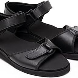 Cushioned MCP Sandals for Women | Orthpaedic cushioned Footbed with Adjustable Welcro | Lightweight, Anti-skid and Washable-image-25