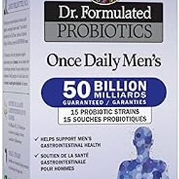 Garden Of Life Garden Of Life Dr. Formulated Probiotics Once Daily Men'S Vcaps - Shelf Stable, 30'S Helps Support Men'S Gastrointestinal Health. 15 Probiotic Strains Guaranteed. Dr. Perlmutter Created This Unique Formula Exclusively For Men, With A High Potency Of Beneficial Probiotics Made From Diverse Strains That Are Resistant To Stomach Acid And Bile, To Support Daily Gastrointestinal Health.-10
