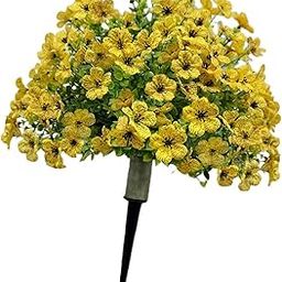 VELURA Artificial Flower Garden Stake Romantic Ornament for Wedding Flower Bed Lawn|1 Automatic Flower Watering Device|Statues & Lawn Ornaments| Yard, Garden & Outdoor Living-image-29