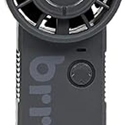 brrf Handheld Tiny Turbo Fan (Upto 18 Hours Running) Rechargable 2000 mAh Inbuilt Battery Operated Portable Fan, Desk Fan, Carry it anywhere, Black, 3 Speeds-image-12