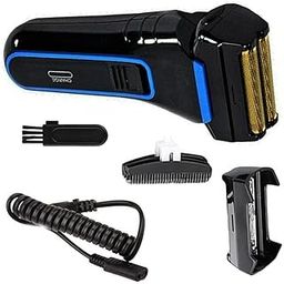 Best heavy duty low noise electric salon razor shaver(Blue, Black)-image-75