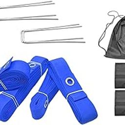 CALANDIS™ Beach Volleyball Lines for Sand Borderline Field for Activities Beach Sports Blue | Nets | Volleyball | Team Sports-picture-29