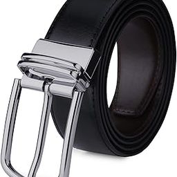 Men's Pu Leather Reversible Belt-image-10