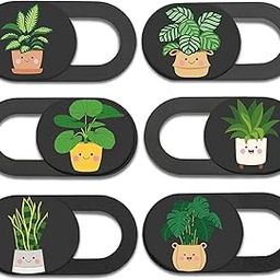 MESMOS 6pk Laptop Camera Cover Slide Cute, Laptop Accessories, Phone & Computer Camera Webcam Cover Slide, Web Cam Privacy Blocker (Small)-image-36