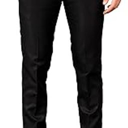 Slim Fit Formal Trousers, Premium Textured Fabric-picture-38
