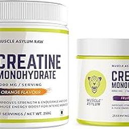 Muscle Asylum Creatine 250gm Orange & Fruit Punch 100g-image-8