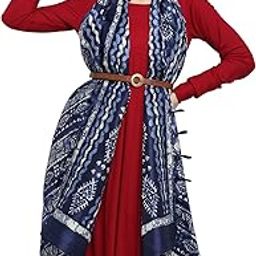 Women's Floral Silk Blend Dupatta-picture-0