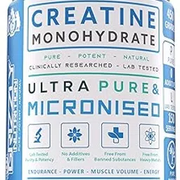 Grizzly Nutrition Creatine Monohydrate Powder, 150 Grams, Pure and Potent, Lab Tested, 50 Servings, Unflavoured-picture-17