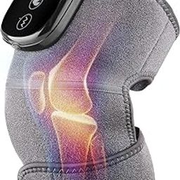 Knee Massager for Joint Pain Relief Machine | Electric Cordless Knee Heating Pad Therapy Vibration Machine for Arthritis,Knee,Elbow,Joints Pain Relief for Mens/Women-3