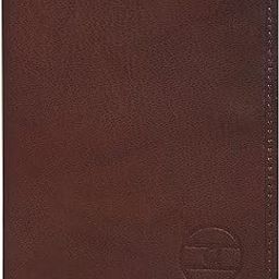 Men's Genuine Leather Card Holder – Textured Finish | RFID Blocking | Slim & Compact Wallet | Brown-image-81