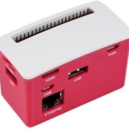 Waveshare PoE Ethernet/USB HUB Box for Raspberry Pi Zero Series, 3X USB 2.0, 802.3-57