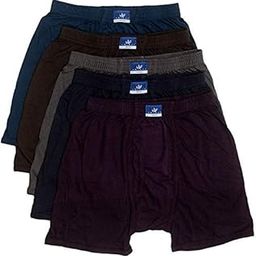 Unique Mens Cotton Trunk Pack of 5 (Size 85cm) in Assorted-image-20