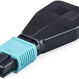 MPO Fiber Optic Loopback Adapter, 12-Core MPO connector Multimode OM3 50/125um Test Plug for QSFP+ Transceiver Testing Applications or network restorations-12