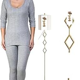 Ladies 3/4 Thermal Top and Lower Set.-image-37