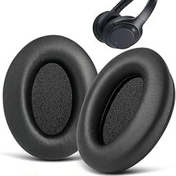 Street27® Replacement Ear Pads Cushions Compatible with Sony WH-1000XM3 (WH1000XM3) Headphones, Soft Protein Leather Earpads Cushions Earmuffs with Superior Noise Isolating Memory Foam - Black-26