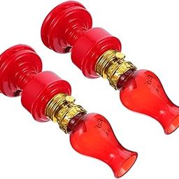 NUOBESTY Candle Decor 2pcs Electronic Candlelight Desktop Scene Ornament Flameless-picture-13
