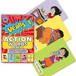 Brainy Bug Resources Action Words Level 1-30 Flash card Teaching Language | Early Years | Special Needs Kids | English As A Second Language, for Language_Skills-2