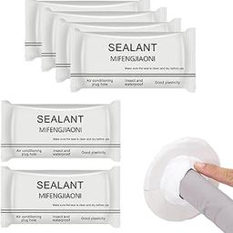 TOZKYN Sealing Glue Mud Clay Sealant White Sewer Mending Waterproof Fill Holes, Cracks, Gaps & Voids Around Windows, Doors, Pipes Hole Filler for Plugging Holes, Wall Hole, Air Conditioning Pipe Holes-image-22