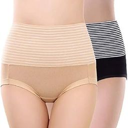 Women's Cotton High Waist Full Coverage Tummy Control Panty,Free Size-picture-40