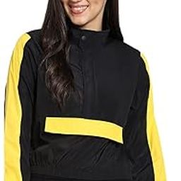 Women's Color Block Regular Fit Full Sleeve Round Neck Polyester Jacket-picture-22
