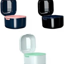 Bnf® Denture Case w/Strainer Basket Bath Cleaning Soaking/for Night Guard, | Oral Care-image-15