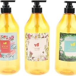 Bnf® 3 Pieces 1000ml Refillable Pump Bottle Empty Shampoo Dispensing Container|Health & Beauty | Natural & Alternative Remedies | Aromatherapy-image-30