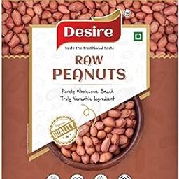 Desire Raw Peanuts | 1Kg | Premium Moongfali | Vaccum Packed | Jumbo Size | Healthy Snacks | High Protein | No Add Preservatives | Groundnut | Ready To Eat/Prepare-image-43