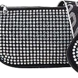 VEMILIO Women’s Luxury Crossbody Handbag with Coin Purse | Latest Studded Rhinestone Shoulder Bag with Wide Strap | Fashion Sling Bag for Party, Travel & Daily Use-image-83