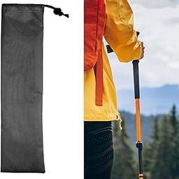 MERISHOPP Drawstring Storage Bag Lightweight Tent Pegs Bag for Gardening Canopy Hiking 13cmx100cm| Tent Accessories | Tent Pegs | Tent Rope Set-image-16
