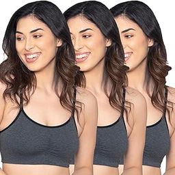 Ira Full Coverage Wirefree Non Padded Everyday Beginners Bra (Pack of 3)-picture-16