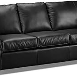 ES ESPINHO ESP55 Solid Sal Wood Leatherette Upholstered 3 Seater Sofa Set for Living Room, Black Color-image-27