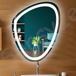 LED Bathroom Mirror with Touch Sensor, 3-Colour Temperature Settings (3000K-6500K), Modern Design-image-93