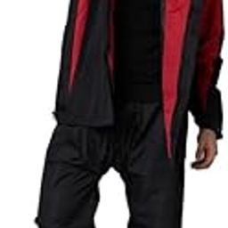 Arrow Real Raincoat for Men – Waterproof Bike Rider Rainwear with Adjustable Hood, Reflective Stickers & Textured Durable Fabric | Jacket, Pants & Carrying Pouch-picture-41