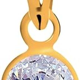 Certified Zircon 6.5 Carat or 7.25ratti Panchdhatu Alloy Gold Plating Astro Pendant for Men & Women-picture-17