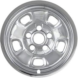 Fits 13-15 Dodge Ram 17" Wheels-4 pc Chrome Wheel Skins IWCIMP88X-image-1