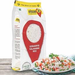 KisaanSay Gorakhpur Kalanamak Rice 2KG | Diabetic Friendly | Aromatic Rice | Unpolished Rice | High in Iron & Protein | Rich In Nutrients & Fiber | Buddha rice | Traditionally Milled-15