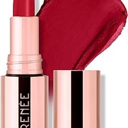RENEE Everstay Matte Lipstick - Red Scarlet, Long Stay, Hydrating & Non-Drying, Smudge & Transfer Proof, Lightweight, Intense Pigment, Full Coverage, Vitamin E Infused, for All Occasions, 4.2g-image-98