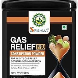 Srishma Gas Relief Pro Powder Gas Relief, Acidity Relief Ayurvedic Health Care Powder (200 g)-image-19