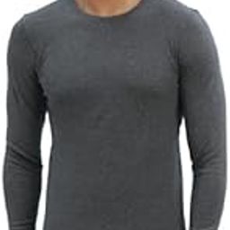 Long Sleeve Thermal T-Shirt for Men Pack of 1 | Comfortable and Warm Crew Neck Mens Thermal T-Shirt-picture-20