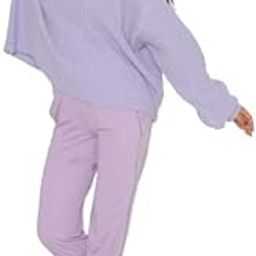 Women's Cotton Blend Round Neck Sweatshirt (KS-23_Sky Blue1_Free Size)-picture-14