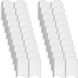 Garden Fence Decoration, Garden Edging Border, With Interlocking Design, For Enhancing The Edges Of Your Lawn And Garden Beds(white)-image-57