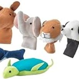 TITTA DJUR Finger Puppet Set – 10-Piece Soft Plush Animal Puppets for Kids, Mixed Colours – Educational Storytelling Toy for Toddlers, Boys & Girls-picture-27